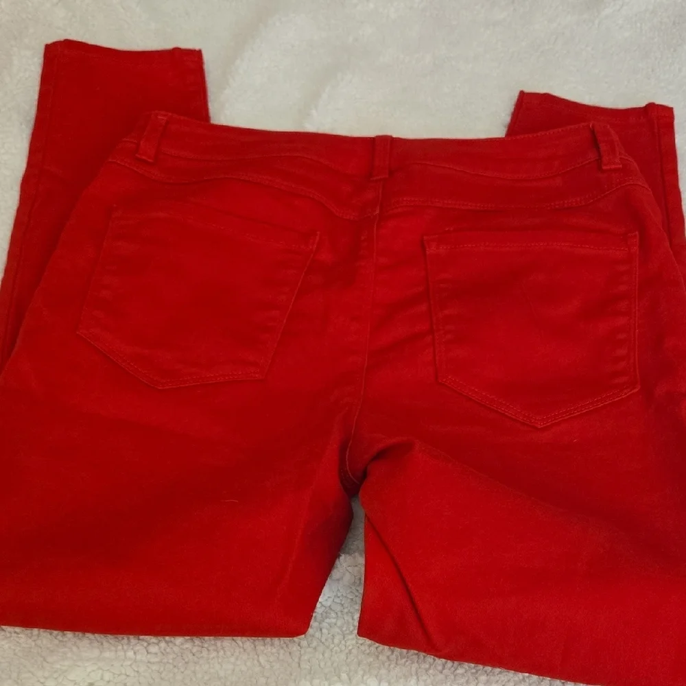 d. jeans Women's Red Jeans - Picture 3 of 4